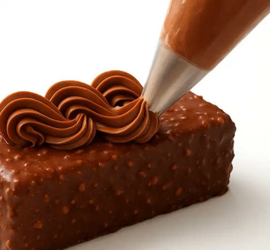 Chocolate and Caramel travel cake
