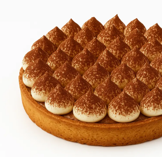 Tiramisú in a tart shell ☕️
