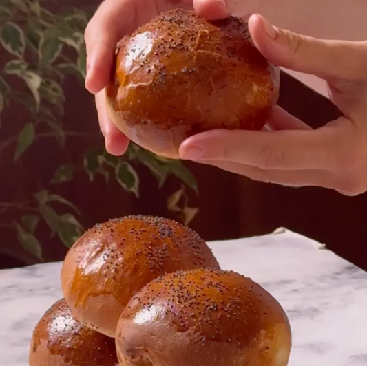 Water Roux Burger Buns